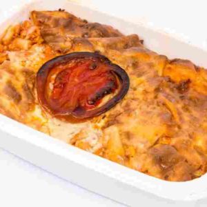 Dietetic Lasagna cu carne de pui si rosii