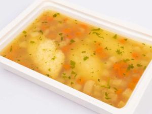 A-Supa de gaina cu galuste de gris