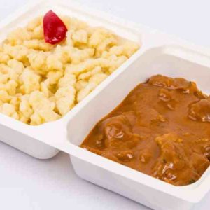 C-Tocanita de vitel, galuste de casa