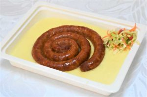 Carnaciori subtiri cartofi piure B-Carnaciori de porc, cartofi piure