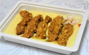 D-Crispy de pui,cartofi piure