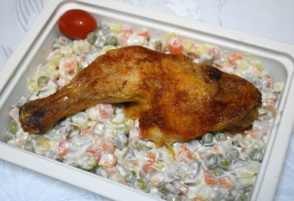 T3-Salata de boeuf,pulpa intreaga de pui