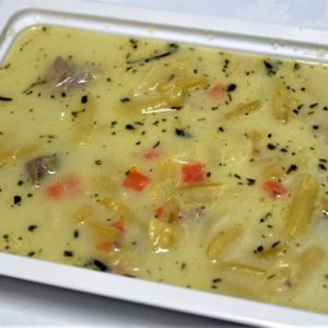 Ciorba fasole galbena pastai A-Ciorba de fasole pastai cu smantana