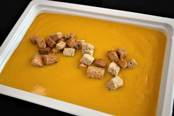 A-Supa crema de dovlecei,crutoane