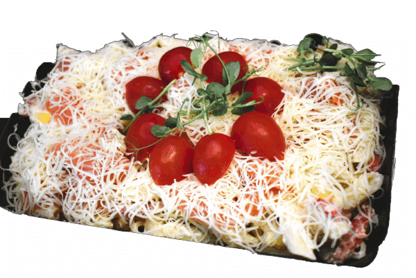 Salata de paste cu somon fume